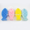 Lovely small fish shaped 4pcs sets bath sponge